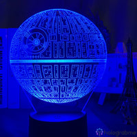 Lampe Star Wars Étoile de la Mort