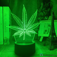 Lampe d'Ambiance Feuille de Chanvre