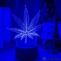 Lampe d'Ambiance Feuille de Chanvre