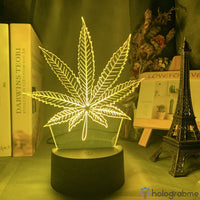 Lampe d'Ambiance Feuille de Chanvre