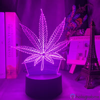Lampe d'Ambiance Feuille de Chanvre