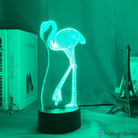 Lampe Animal Flamant Rose
