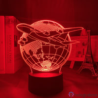 Lampe Avion Globe Terrestre