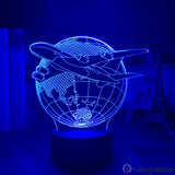 Lampe Avion Globe Terrestre