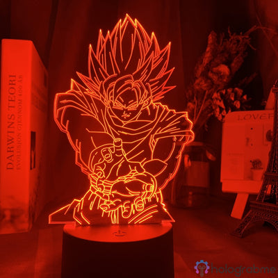 Lampe Son Goku Super Saiyan de Dragon Ball Z – Holograbme