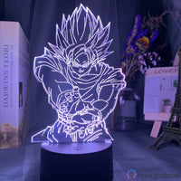 Lampe Dragon Ball Z Goku SSJ Kamehameha