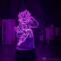 Lampe Dragon Ball Z Goku Blue