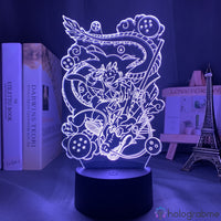 Lampe Dragon Ball Z Goku et Shenron