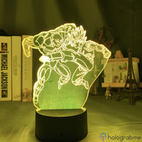 Lampe Dragon Ball Z Goku vs Jiren