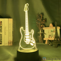 Lampe Musique Guitare Électrique