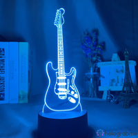 Lampe Musique Guitare Électrique