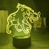 Lampe Roi Lion Hyène