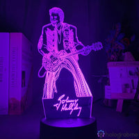 Lampe Pop Culture Johnny Hallyday