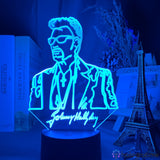 Lampe Pop Culture Johnny Hallyday Jeune
