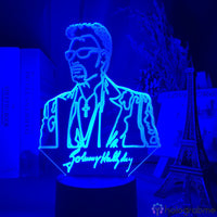 Lampe Pop Culture Johnny Hallyday Jeune