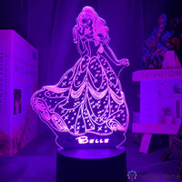 Lampe Princesse Disney La belle et la bête 1991