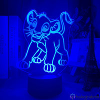 Lampe Roi Lion Simba Bébé