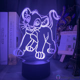 Lampe Roi Lion Simba Bébé