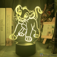Lampe Roi Lion Simba Bébé