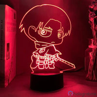 Lampe L'Attaque des Titans Levi Ackerman