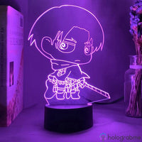Lampe L'Attaque des Titans Levi Ackerman