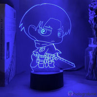 Lampe L'Attaque des Titans Levi Ackerman
