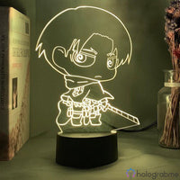 Lampe L'Attaque des Titans Levi Ackerman