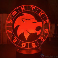Lampe Signe Astrologique Lion