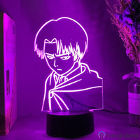 Lampe L'Attaque des Titans Livaï Ackerman