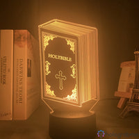 Lampe Religieuse Livre de la Bible