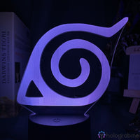 Lampe Naruto Logo Konoha