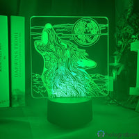 Lampe Animal Loup