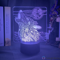Lampe Animal Loup