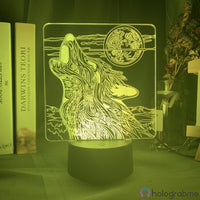Lampe Animal Loup