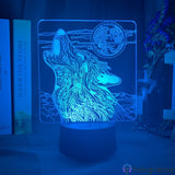 Lampe Animal Loup