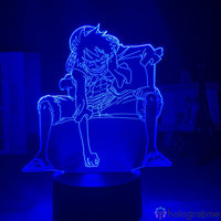Lampe One Piece Luffy en Colère