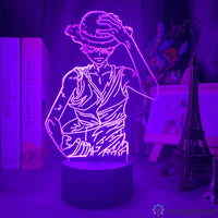 Lampe One Piece Luffy Énervé
