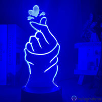 Lampe Coeur La Main et son Cœur