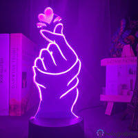 Lampe Coeur La Main et son Cœur
