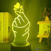 Lampe Coeur La Main et son Cœur