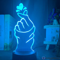 Lampe Coeur La Main et son Cœur