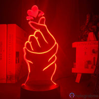 Lampe Coeur La Main et son Cœur