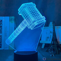Lampe Marvel Marteau de Thor
