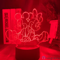 Lampe Mickey Minnie et Mickey