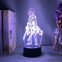 Lampe L'Attaque des Titans Mikasa