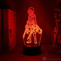Lampe L'Attaque des Titans Mikasa