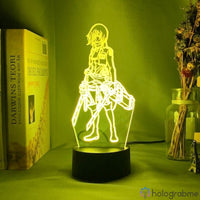 Lampe L'Attaque des Titans Mikasa
