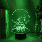 Lampe L'Attaque des Titans Mikasa Ackerman