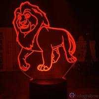 Lampe Roi Lion Mufasa