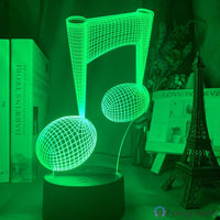 Lampe Musique Note de Musique